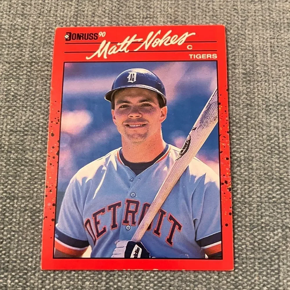 1990 Donruss Detroit Tigers Baseball Card Trading Card